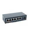 P98LJZQ 4POE 1SFP 2UpLink Gigabit 7 Ports Passive PoE Switch Injector Ethernet view 1