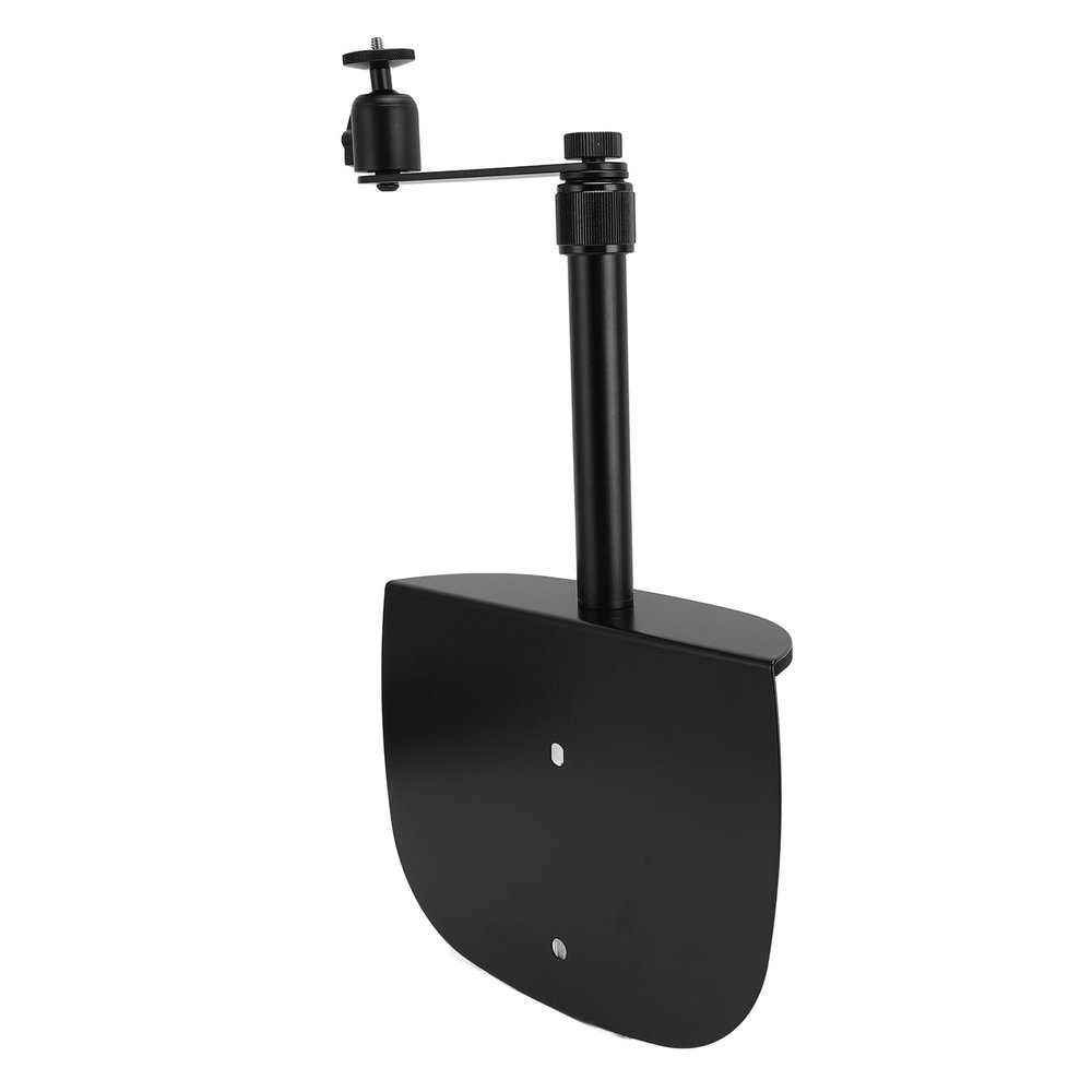 Bed Sofa Projector Stand, Adjustable Plug in Projector Stand with 360 Rotating and 90 Tilting Stabilizer, Universal Bedside Projector Bracket Holder with 1/4 Inch Mounting Thread