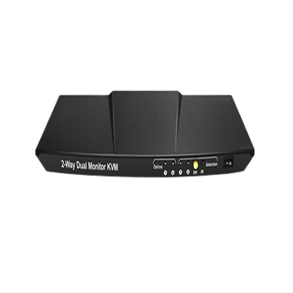 Y0S3QZ1 Dual Monitor 2 in 2 Out hdmi kvm Switch 4x2 with Audio Support m*ac ps*4 xb*x pc Dual Display Extension USB kvm switcher 4k 60fps(US Plug)