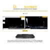 Y0S3QZ1 Dual Monitor 2 in 2 Out hdmi kvm Switch 4x2 with Audio Support m*ac ps*4 xb*x pc Dual Display Extension USB kvm switcher 4k 60fps(US Plug) view 2