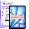 2 Pack Glass Screen Protector Designed for iPad MiniApple iPad Air 11 Inch 2024 M2 (6th Generation) & iPad 10th Generation 2022 (10.9 inch) Anti-Glare/Easy Installation/Smooth as Silk, Tempered Glass for iPad Air 11 Inch view 1