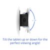 VidaMount Black Enclosure and Tilting VESA Wall Mount [Bundle] Compatible with iPad 10.9" (10th Gen) & iPad 11" (A16) view 4