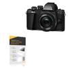 BoxWave Screen Protector Compatible With Olympus OM-D E-M10 II - ClearTouch Anti-Glare Privacy (2-Pack), Privacy Screen Protector Flexible Film Anti-Glare view 1