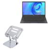 BoxWave Stand and Mount Compatible with TCL Book 14 Go - Executive VersaView Laptop Stand, Ergonomic Adjustable Viewing Angle Metallic Riser - Metallic Silver view 1