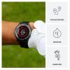 Garmin Approach S50 Advanced Golf GPS Smartwatch | AMOLED Touchscreen Display | On-Course Features and Signature Series Power Bundle | Black Nylon Band view 4