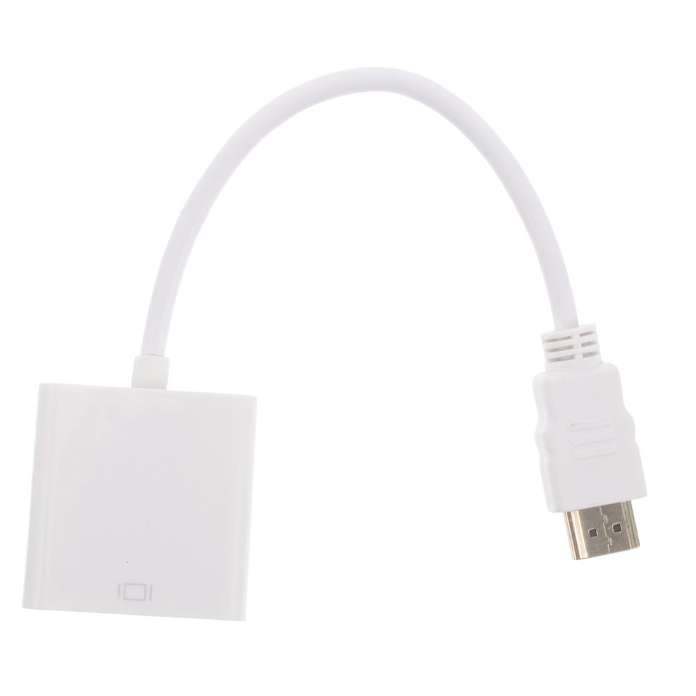 CAXUSD HDTV to Vga Signal Converter High-Definition Vga Adapter for Video Devices Reliable Signal Transmission for Use Easy Connection