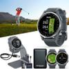 Garmin Approach S44 Essential GPS Golf Watch | AMOLED Display | with Signature Stand Power Bundle view 1