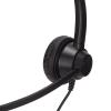 LICAEVEY RJ9 Single Ear Headset,Cell Phone Headset Customer Service Headset Fixed Line VOIP Phone Headset with Mic Mute Speaker Volume Adjustment for Telemarketing Call Center view 2