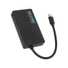 4 Port USB Hub,Extended External Hub 5Gbps USB C Hub Docking Station Ultra Slim Type C Interface for U Disk Keyboard Mouse (Black) view 2