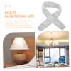 Mikinona 0.6m Lamp Cord Cover Chandelier Fabric Cord Wrap Velvet Chandelier Chain Sleeve Zipper Closure Protective Cover Decorative for Home Decor view 3