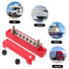 LALADEFIEE 1set Miniature Electrical Terminal Block for Auto Position Bus Bar Easy Install Distribution Terminal Strips for Rv Boat and Trailer Wiring view 3