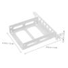 CAXUSD Mount Bracket for Ssd Rear Panel Mounting Bracket Pc Case Expansion Easy Install Drive Mounting Organized Setup view 2