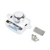 QXCIVR 20 Pieces RV Lock Push Lock for Camper Car RV Yacht Push Locks Furniture Cabinet Door Lock Hardware Safety Drawer Lock(Carlock001-chrome) view 1