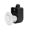 QXCIVR Black Push Button Lock 25mm Cut Hole RV Motorhome Kitchen Cabinet Lock Keyless Drawer Lock Handles Yachts Furniture Hardware view 2