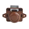 QXCIVR 10PCS Camper Car Push Lock 20mm/26mm RV Caravan Boat Motor Home Cabinet Drawer Latch Button Locks for Furniture Hardware(Big Brown) view 1