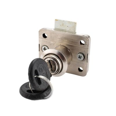QXCIVR 101 High-Grade Desk Drawer Lock Wardrobe Locks Cabinet Locks Furniture Cam Locks(Brass 138-22)
