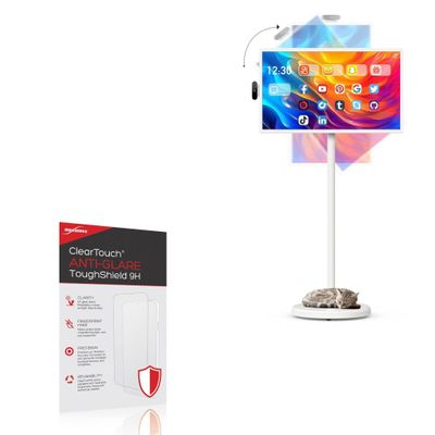 BoxWave Screen Protector Compatible With LICORNE YTJ-001 Portable Smart Screen (32 in) - ClearTouch Anti-Glare ToughShield 9H (2-Pack), Anti-Glare 9H Tough Flexible Film Screen Protector