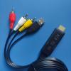 ZIRANU HDTV to 3RCA Cable Converters 3RCA Cable Composite HDTV Converters Adapter 1080P Output Switcher for Consoles view 3
