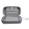 Asixxsix Carrying Case, Protective Hard Shell Travel Carrying Case Pouch for for Console & Accessories, Lightweight Shockproof Game Console Carrying Case (Grey) view 1