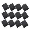 COHEALI 100pcs Cd Envelopes Durable Paper Cd Sleeves for Versatile Storage Black Cardboard Packaging Simple Design for Home and Travel Use view 1