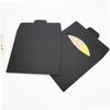 COHEALI 100pcs Cd Envelopes Durable Paper Cd Sleeves for Versatile Storage Black Cardboard Packaging Simple Design for Home and Travel Use view 4
