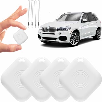4 Pack GPS Tracker for Vehicles (2nd Generation), Mini GPS Tracker for Vehicles, No Subscription No Monthly Fee Work with Find My (iOS Only), up to 1.5X Precision Finding Range