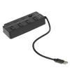 Angoily USB Hub Port USB Splitter Lightweight and Portable Adapter for Laptop Desktop and Accessories Cable view 1
