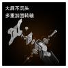 BEGWVDJTP Monitor Stand arm T9 Monitor Elevated Stand Bracket Lifting Adjustment Heightening Gimbal(Black) view 3