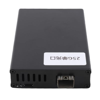 Thunderbolt 3 25G Ethernet Adapter, SFP Port, 25 Gbps, Compatible with Thunderbolt 3/4, USB 4.0 Type C 25G Adapter for High Speed Network Connections, for OS X, Ubuntu