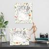OSAM SPACE Flowers Plant Art 8x10 Inch Picture Frames Decorative Photo Frame for Wall Hanging or Tabletop Display Acrylic Digital Picture Frame for Home Office Hotel view 4
