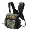 MDSTOP Binocular Harness Chest Pack, Bino Case with Rangefinder Pouch, Bino Harness, Binocular Chest Pack, Bino Bag for Bird Watching,Hunting,Hiking,Shooting (Pine Needle Camo) view 1