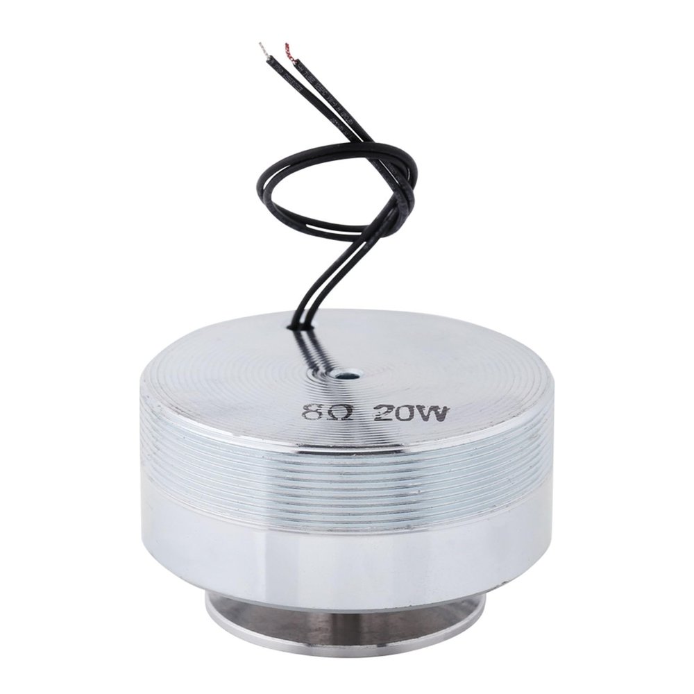 Baxnore Vibration Speaker, Vibration Strong Bass Louderspeaker, All Frequency Resonance Speaker, Bass Vibration Speaker for Motor Run Air Conditioners (8th 20W)