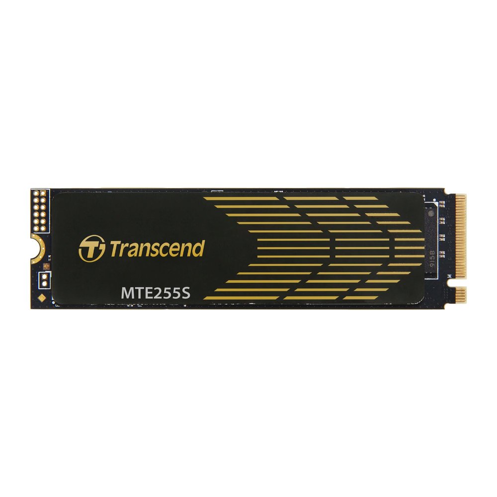 Transcend MTE255S 1TB Gaming SSD with Heatsink, Up to 7,400MB/s, for PS5, Desktops, Laptops, M.2 2280 PCIe 4.0 NVMe Gen4x4 Internal Solid State Hard Drive, 3D TLC NAND, High-Speed Internal SSD