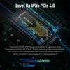Transcend MTE255S 1TB Gaming SSD with Heatsink, Up to 7,400MB/s, for PS5, Desktops, Laptops, M.2 2280 PCIe 4.0 NVMe Gen4x4 Internal Solid State Hard Drive, 3D TLC NAND, High-Speed Internal SSD view 4