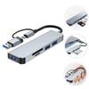 Angoily USB Port Expander Hub Port Multi-Function USB Adapter Card Reader for Fast Data Transfer Compact Design for Laptops view 4