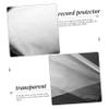 Angoily 50pcs Vinyl Record Sleeves Outer Protective Bag Covers for Vinyl Album Crystal Sleeve view 3