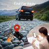 Wallet Tracker Card, Rechargeable Bluetooth Tracker with Apple Find My iOS Only Thin Wallet Finder GPS Tracker IP65 Waterproof Item Locator for Luggage, Keys, Bags, Passports and More view 3