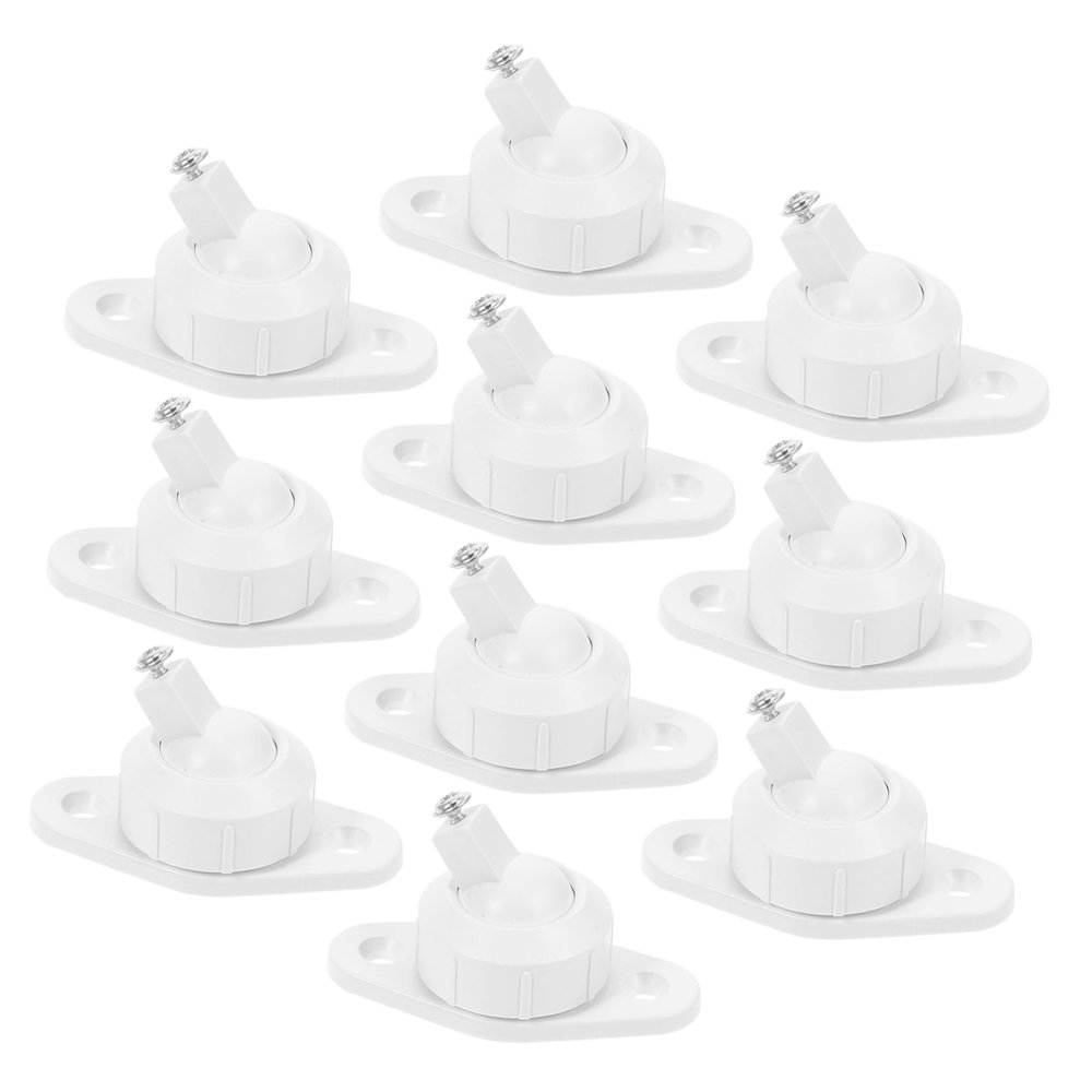 FOYTOKI 10pcs Sensor Wall Base Bracket Home Wall Alarm Detector Mount Indoor Use Adjustment Bracket Mounting
