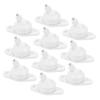 FOYTOKI 10pcs Sensor Wall Base Bracket Home Wall Alarm Detector Mount Indoor Use Adjustment Bracket Mounting view 1