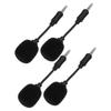 UPKOCH 4pcs Noise-canceling Microphone for Live Streaming Recording and Singing Convenient Line Design for Phones for Conferences and Parties view 1