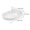 Abaodam 4pcs Adhesive Floating Shelf for Security Cameras Wall Mount Bracket No Drill Installation Holder for Home Office and Shop Use view 2