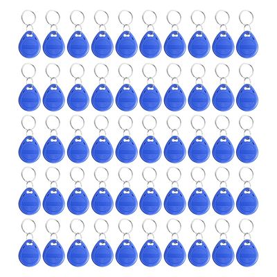 Id Key Fob Card, RFID Chip 50 Pcs Door Entry 125Khz RFID Proximity Card Keypad, RFID for Access Control System Security Lock Wholesale Tags Keyfobs (Id)