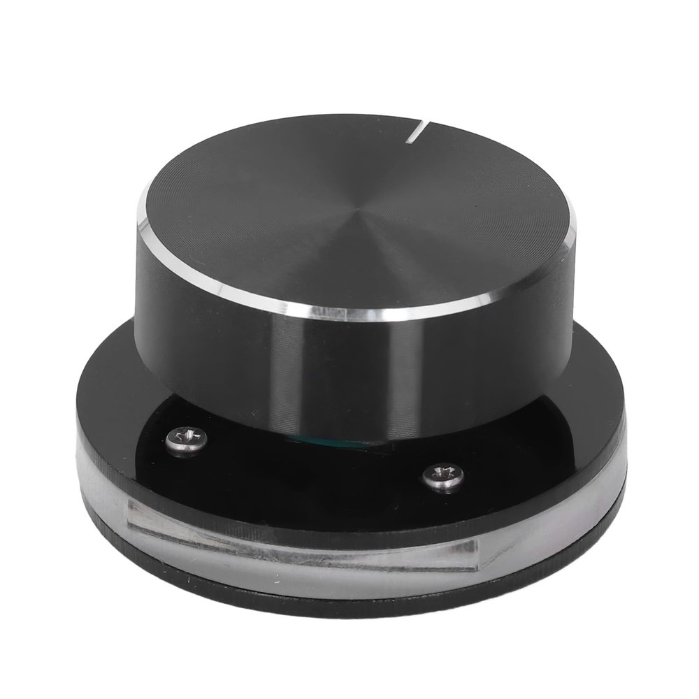 SUNGOOYUE USB Volume Control Multimedia Controller Knob, Acrylic and PC Material, Customizable RGB Light, Shortcut Keys, 360 Rotation, Android System PC, Type C Plug and Play