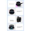 SUNGOOYUE USB Volume Control Multimedia Controller Knob, Acrylic and PC Material, Customizable RGB Light, Shortcut Keys, 360 Rotation, Android System PC, Type C Plug and Play view 4