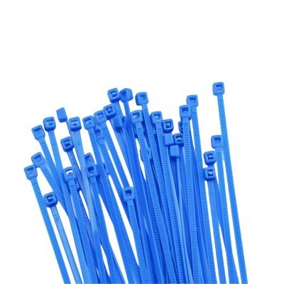 Aroono 250pcs Blue Cable Ties 10inch, 0.19 wide zip ties-heavy duty, Durable Outdoor Wire Ties with 50lbs Tensile Strength, Nylon Material, UV Resistant, for Home, Fence, Gardening