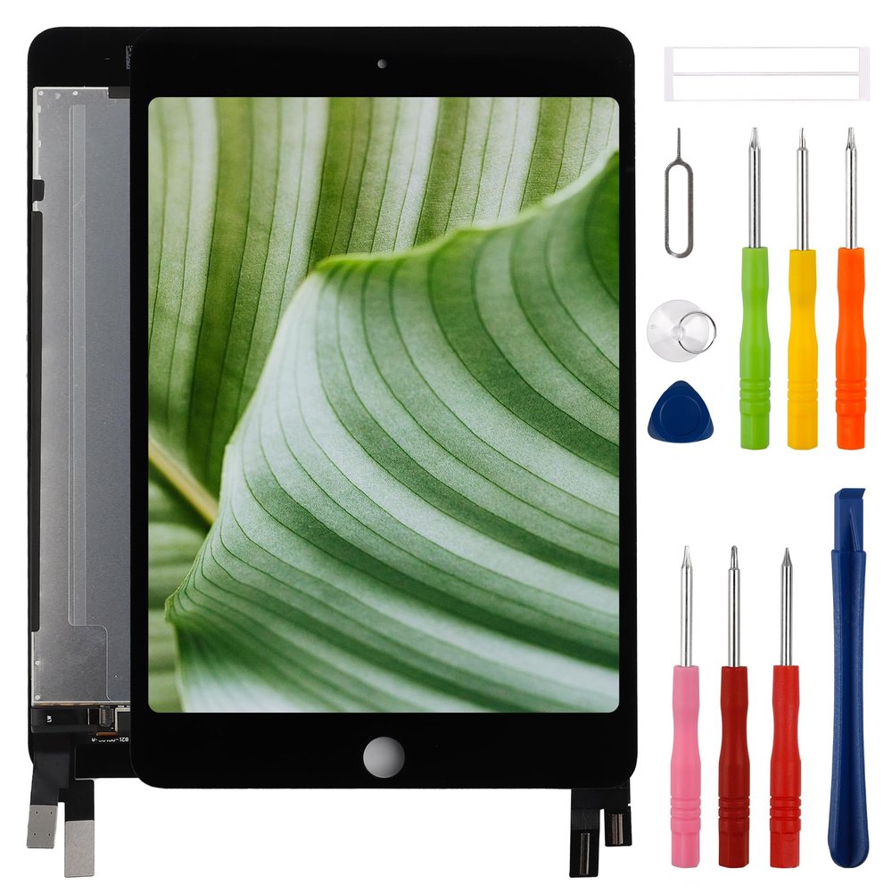 SWARK New LCD Display for iPad mini 4 2015 7.9'' A1538 A1550 Touch Screen Digitizer Assembly Replacement with Upgraded Repair Tools Kit-Black