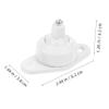 DirectNine Basics 10pcs Sensor Wall Mount Bracket for Infrared Alarm Detectors Durable Security Device Stand for Effortless Installation Walls and Ceilings view 2