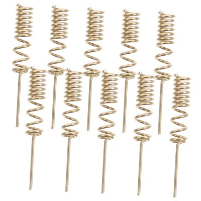 BUGUUYO 10pcs Phosphor Copper Coil Antenna for Wireless Data Transmission Helical Design for Communication Systems in Telecommunication Devices