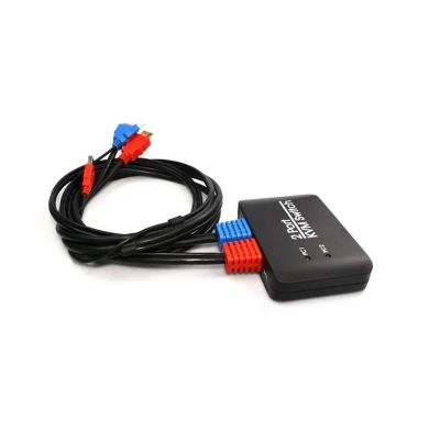 D3LX0Z1 4K@60Hz 2 Port KVM Switch Support Keyboard and Mouse Control KVM Switch 2 Input 1 Output for Computer Laptop DVD PS*5 HDTV