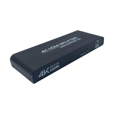 L6AS0F7 Driverless HDMI Splitter 1 in 2 Out Laptop Desktop Network Box PS*4 Video Game Splitter(4K AU Plug)